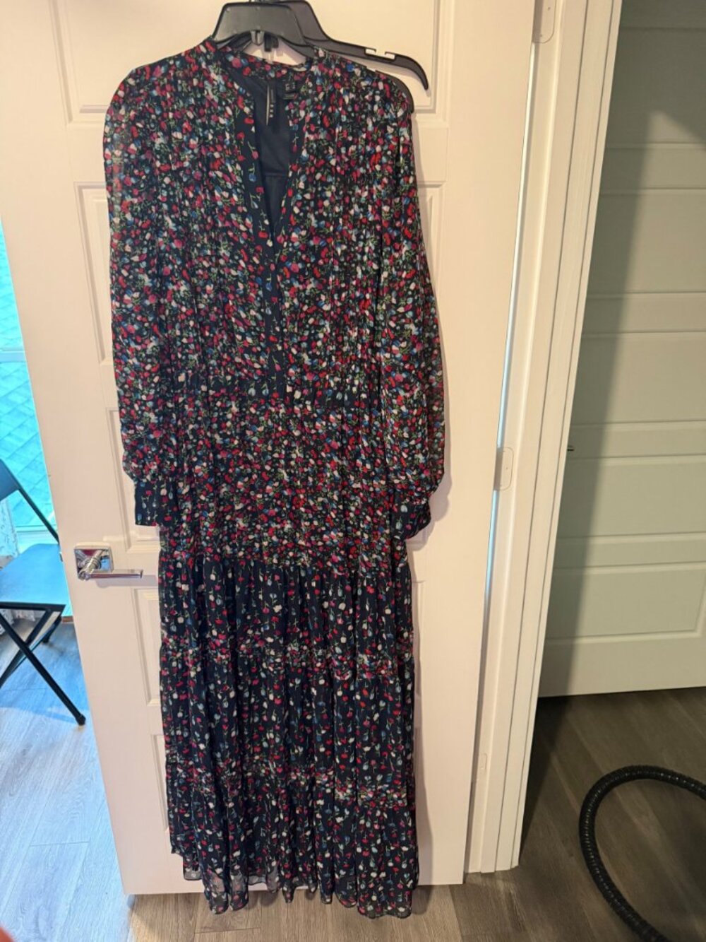 Mango Floral Maxi Dress XL